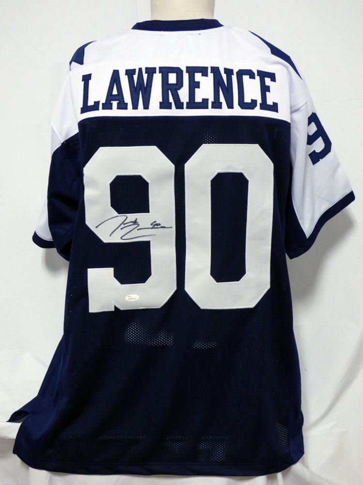 DEMARCUS LAWRENCE COWBOYS SIGNED AUTOGRAPHED CUSTOM THANKSGIVING