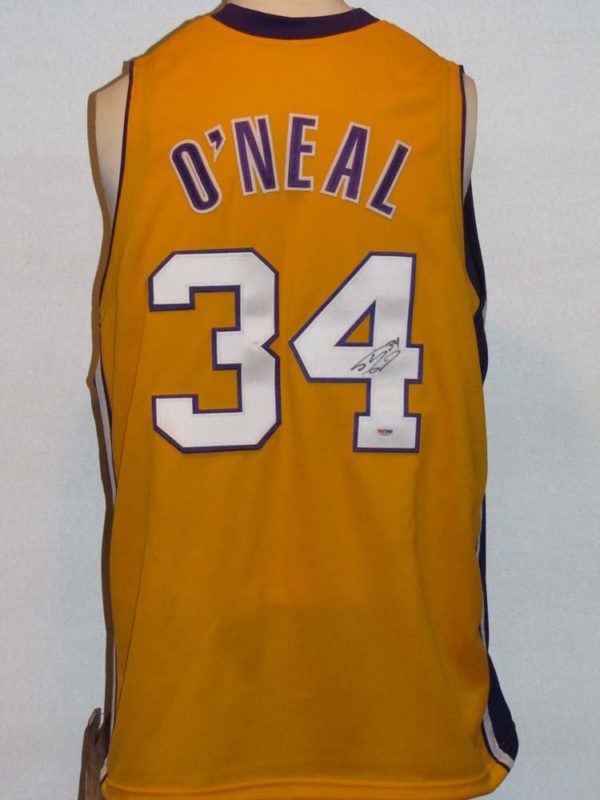 SHAQUILLE SHAQ ONEAL SIGNED AUTOGRAPHED 